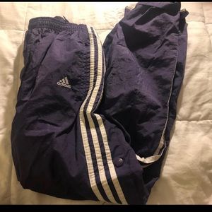 Indigo adidas breakaway pants